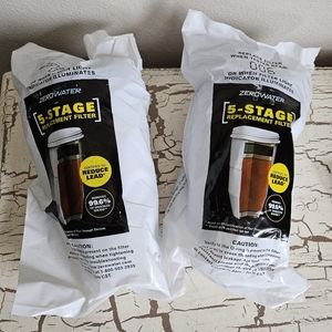 NEW ZeroWater Pitcher Filters Lot of 2